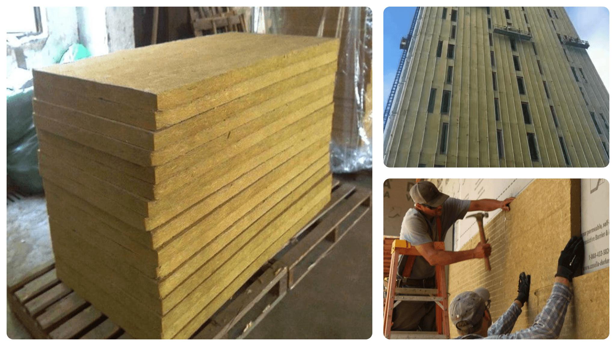 Rock Wool Board for External Wall Insulation