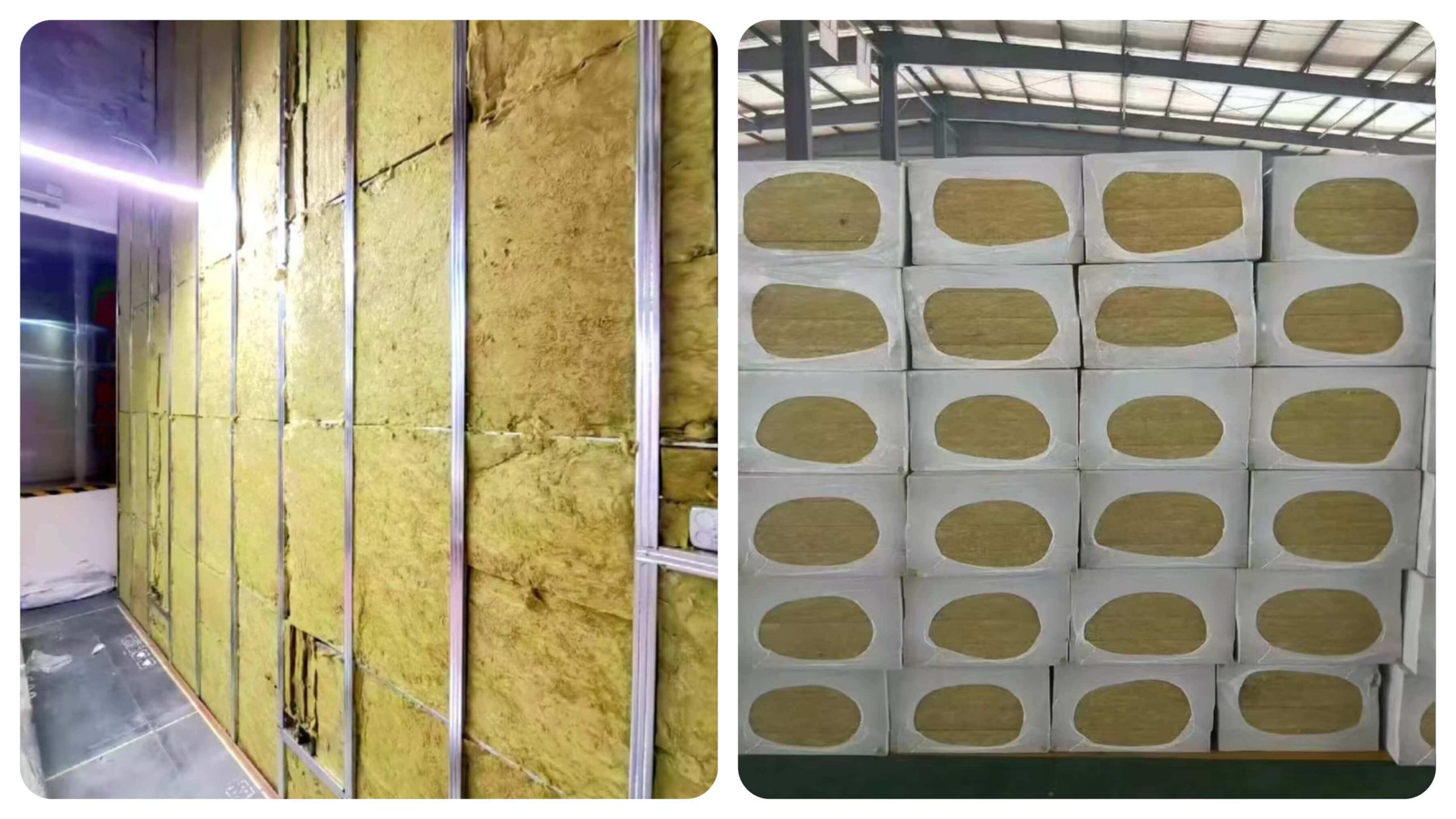 Rockwool insulation for exterior walls