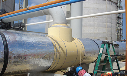 power plant insulation